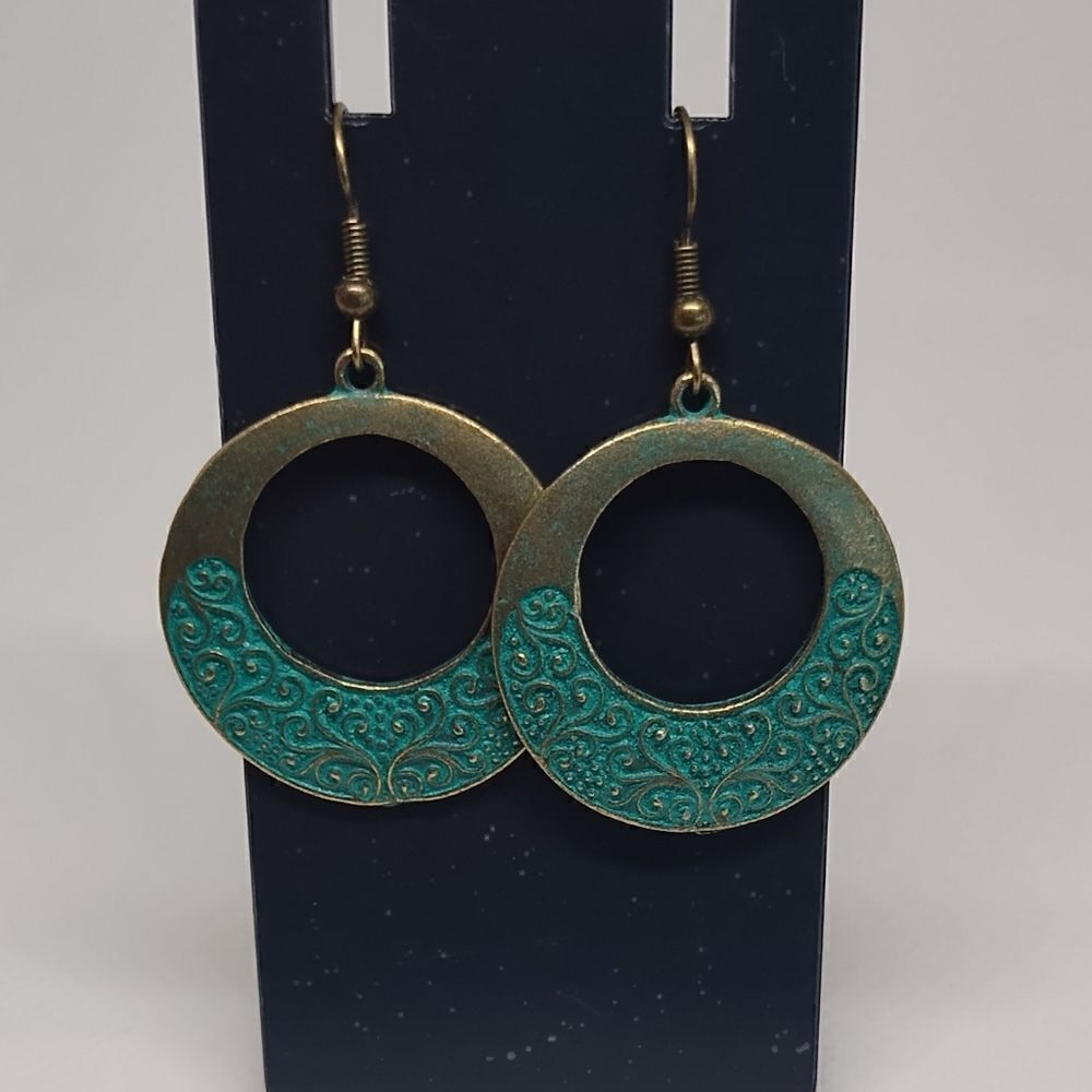 earrings hoop dangleBohemian d98‎